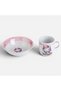 Porcelain Mug & Bowl Set with Patterned - 2pcs - 2