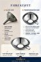 Wide Mouth Jar Jam Paste Funnel 11 cm 18/10 304 Stainless Steel Large Size Sauce Legume Filling Funnel 723745 - 8