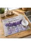 Lavender Pattern Textile Dryer 50x40cm