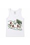 Football Bicycle Kick & Goalkeeper Graphic Tank Top