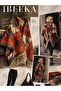 Equestrian Heritage Patterned Tasseled Poncho - 7