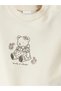 Lcw Baby Ecru Floral Baby Girl Set - 8
