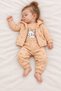 Baby Girl 3-Piece Set Rabbit Printed T-Shirt Pants Hooded Vest 3 6 9 12 Months - 2