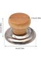 Pot Lid Knobs, Easy Fit Replacement Pan Lid Knobs, Universal Kitchen Cookware Lid Replacem - 6