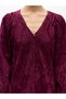 Rochie scurtă cu mâneci bufante - 5