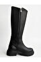 Stylish Looking Women's Boots with Buckle Details - 2