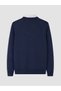 Ozmarka New Season Indigo Shirt Collar Men's Knitwear Sweater - 6