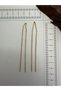 316 L Surgical Steel Bar Earrings Gold Color Bar Earrings Chain Earrings