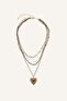 Women's 3-Piece Necklace I7163Axns - 2
