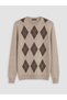 I Zero Roba Collar Diamond Embroidered Knitwear Men's Sweater from Freezen Store - 5