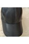 Unisex Special Edition Needle Hole Textured Genuine Lambskin Baseball Cap - 5