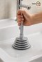 14-Piece Home Organization Set - Silicone Mat for Faucet + Hair Debris Catcher + Mop Hanger + Bellows Pump - 3