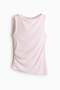 Draped boat-neck top - 5