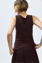 Draped boat-neck top - 5