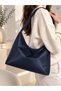 Women's Shoulder Bag Stylish Design Soft Faux Leather Zipper Hand and Shoulder Bag