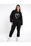 Tracksuit Set Printed Set Jogger Sweatshirt - 2