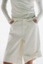 Textured twill Bermuda shorts - 2