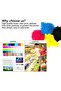 Color Hub C EXV 29 Combo Full Set Toner Cartridge Compatible with Canon IR ADV C5030 C5035 C5235 C5240 (Black, Cyan, Yellow, Magenta)