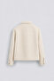 Zra model seasonal spring relaxed fit old money culture textured fabric men's jacket - 5