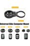 حامل قابل للتعديل، حامل أمامي للكمبيوتر متوافق مع Garmin Edge، متوافق مع Wahoo Elemnt وBryto - 3