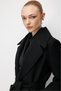 Beli Belted Bag Pocketed Cashmere Coat - 4
