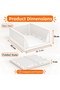 3-Piece Foldable Closet Organizer Shelf Rail Stackable Organizer - 4