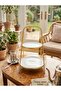 2-Tier Gold Luxury Presentation Plate for Chocolate and Turkish Delight, Melamine Plate - 2