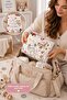 Washable Baby Changing Pad - Liquid-Proof Quilted Care Cover, Cotton 50X70 Safari Pattern - 2