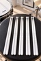 Gfk-901Wh-5X Pro 5A Professional Unbreakable Drumstick Fiber Carbon Drumsticks White Drum Stick (5 Pairs)
