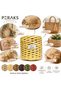 Paper Raffia Yarn - 200 Grams (Handmade Bag, Hat, and Decoration Yarn) - 2