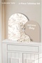 Safari Giraffe Brown-Beige Welcome Baby 3 Piece Tabletop Standing Board Set
