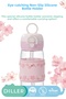 520ml New Fruits Series Silicone Fruit Pattern Body with Handle and Straw/No Straw Use Leak-Proof Tritan Body Kids Water Bottle No Bpa No Odor. - 2