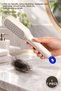 1 Piece Self-Cleaning Hair Brush – Handle with Button Switch, Easy Cleaning, Compact and Portable, Mixed Color, 22X4 Cm, Self-Cleaning Brush