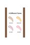 4-Piece Liquid Highlighter Illuminator Set – Brilliant Glow, Liquid Highlighter for Face and Body, Star Moon Sky Sun Shades - 4