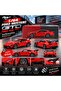 1/64 Ford Mustang Gtd Race Red (Price Is for One Piece) - 4