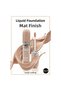 1 Piece Matte Finish Foundation Set – Makeup Set with 6 Different Shades, Long-Lasting, Single Layer Effect, Matte Foundation - 5