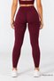 Linecontour Drawstring High Waist Seamless Push up Sport Women's Leggings - Hip Shaping Contour Detail (Not a Set) - 3