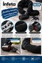 100 cm Cloth Covered Chain Motorcycle and Bicycle Lock with Key and Protective Cover - 5