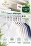 Set of 10 Clothes Hangers Non-Slip Hanger Set - 2