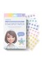 #OOTD Star Spot Patch, hydrocolloid, 5 colors, 80 pcs