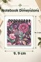 Mystical Night and Butterfly Patterned Mini Notepad Set - 3