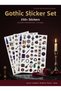 Gothic Sticker Set 350+ Pieces 9 Different Sizes Victorian Vintage Agenda Scrapbook Labels 6 A4