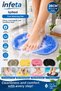 28 cm Bathroom Brush with Suction Cup Foot Massage Pad Back Scrubber Shower Washing Loofah