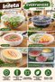 100 Pieces of Nylon Elastic Plate and Mini Pot Covers Multi-Purpose Food Protective Covers - 2
