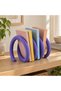 Decorative Book Holder Wave Formed Children's Book Support Desktop Organizer - 7