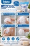 White Soap Scented Soap Bath Loofah Soft Mesh Textured Foaming Shower Loofah - 3
