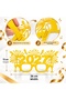 2027 New Year Glasses – New Year Party and Celebration Accessory - Yellow - 2