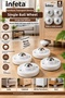 (Kartelali) (4Pcs) (with Single Wheels) Furniture Moving Device (360) °   ) (8kg...