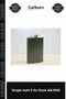 Special Production Camping Accessory Single Khaki 9 oz Water Bottle Alk3900