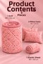 Spring |   Double-Sided Wellsoft Elastic Sheet and Pillowcase Sleeping Set |   Anti-Allergic |   Quilt |   Elastic Fitted Sheet |   Pillowcase |   Home Textiles |   Dowry |   4 Pieces - - 7